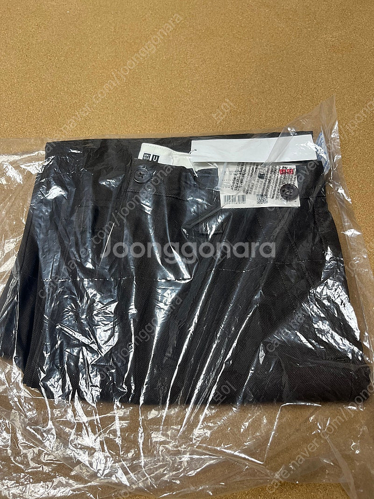 유니클로 u 와이드핏치노 39다크브라운 70--0