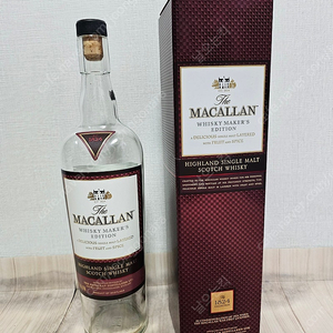 맥켈란 메이커스에디션 공병&박스