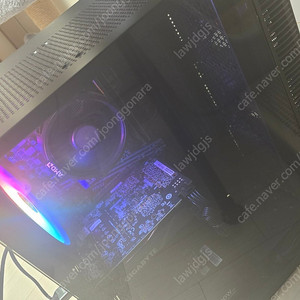 게이밍 컴퓨터 판매합니다 라이젠5 5600 gtx1650 + 165hz 한성모니터