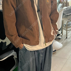 [M] 칼하트 WIP 디트로이트 자켓 타마린드 페이디드 브라운