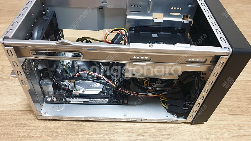 [무료배송] 셔틀 베어본 알루미늄 케이스, ITX메인보드, CPU, RAM, SSD,파워, IMON 리모트 구성 팝...--4