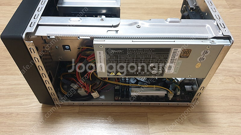 [무료배송] 셔틀 베어본 알루미늄 케이스, ITX메인보드, CPU, RAM, SSD,파워, IMON 리모트 구성 팝...--7