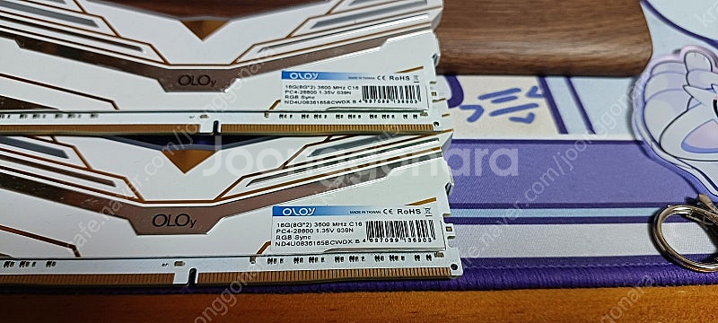 DDR4 OLOy Warhawk Platinum whi...--0