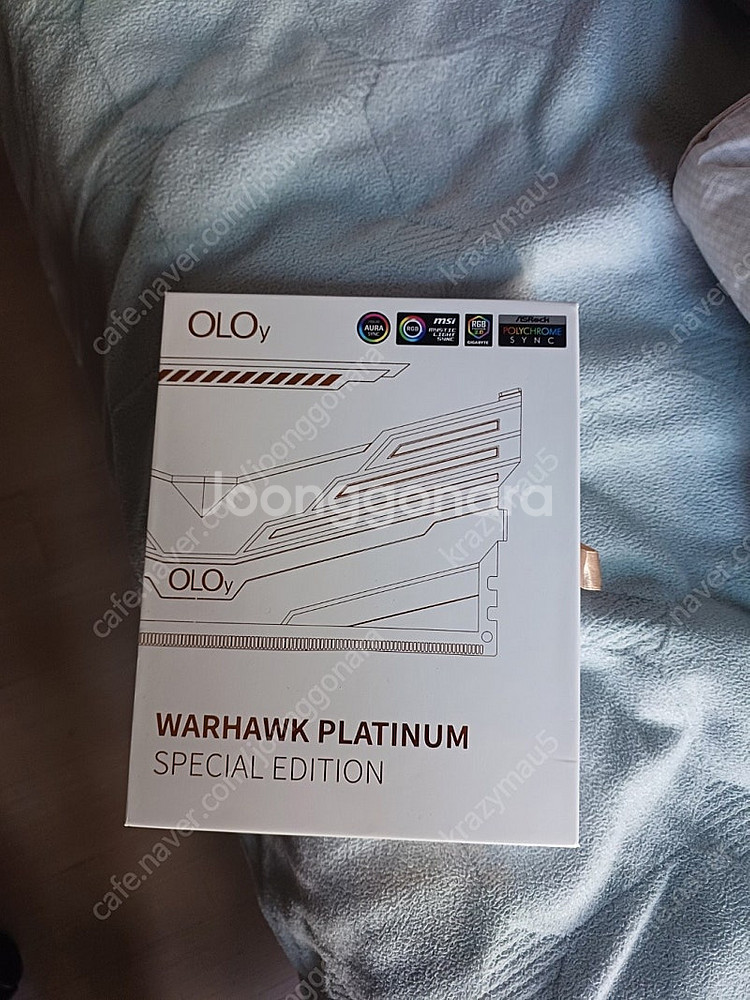 DDR4 OLOy Warhawk Platinum whi...--1