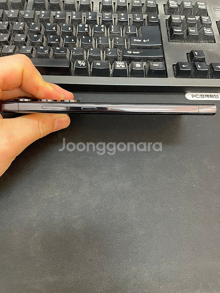 갤럭시S23울트라 블랙 512GB 무잔상 상태좋은 중고...--4