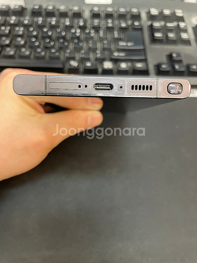 갤럭시S23울트라 블랙 512GB 무잔상 상태좋은 중고...--5