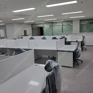 깔끔 사무실책상 W1400책상 외 (파티션/의자/책장/테이블등