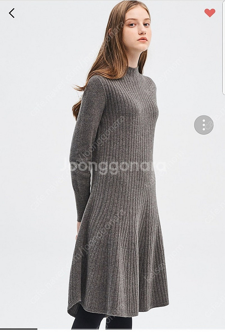 마인 플레어 니트 원피스--0