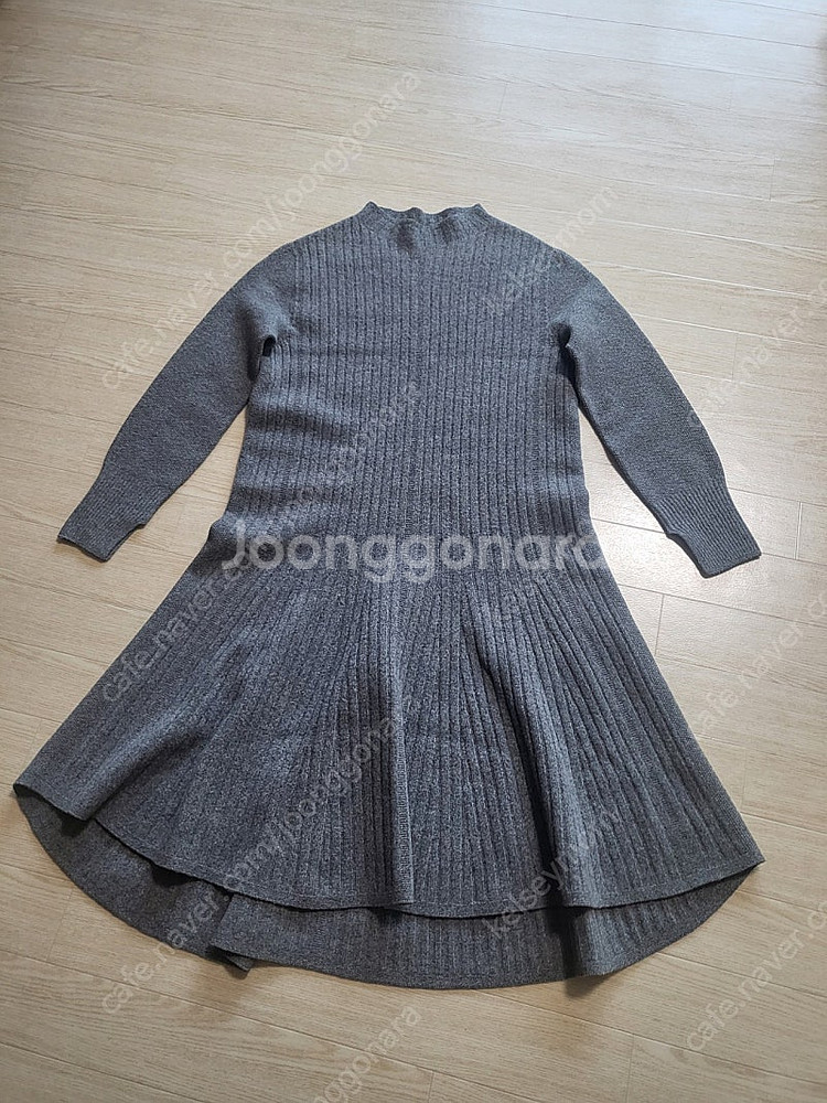 마인 플레어 니트 원피스--7