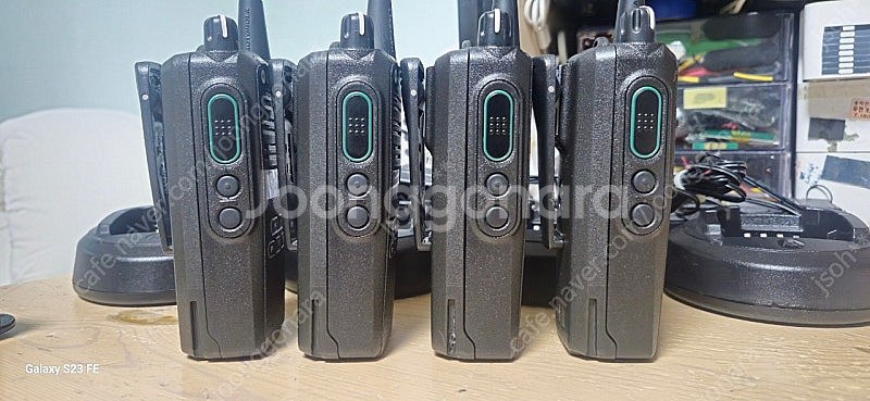 A급 모토로라 업무용 무전기 cp-1300 4대 중고판...--3