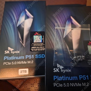 [미개봉]SK하이닉스 Platinum P51 M.2 NVMe SSD GEN5 2T