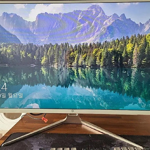 레안텍 32인치 180Hz 강화유리 모니터