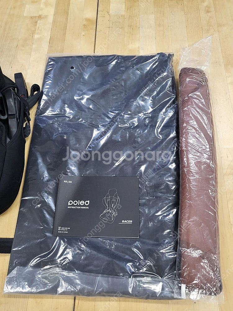 폴레드 레이서 휴대용 카시트(본 박스),가방 있음--2
