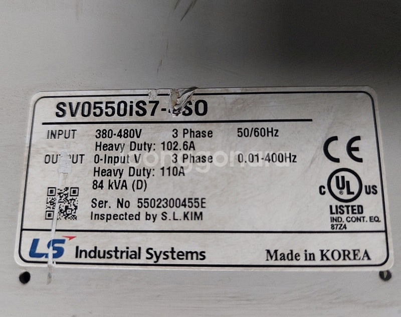 LS SV0550iS7-4SO (55Kw) 75마력 7...--3