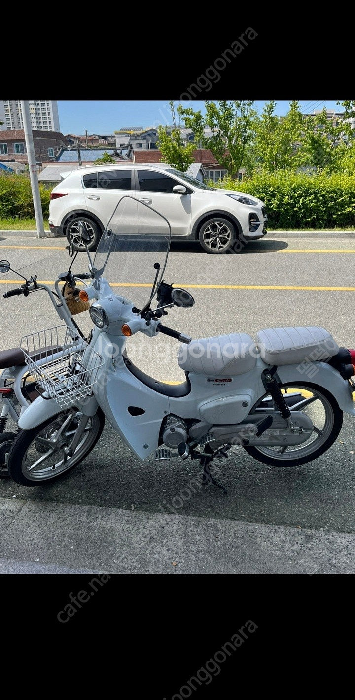 슈퍼커브 흰색 2023 3600km 판매 및 헌터커브대...--0