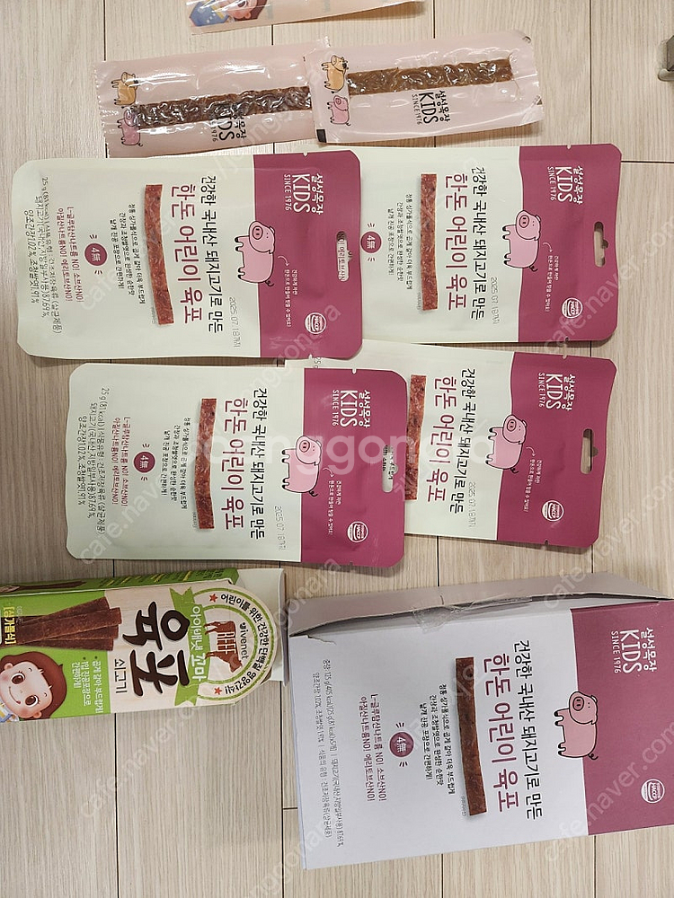 아이배냇 꼬마 육포 쇠고기 + 설성목장 한돈 육포--1