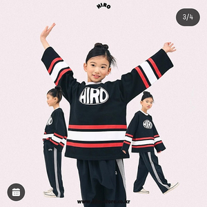 히로 멀티 럭비 티셔츠 150 /히로 체커 져지160