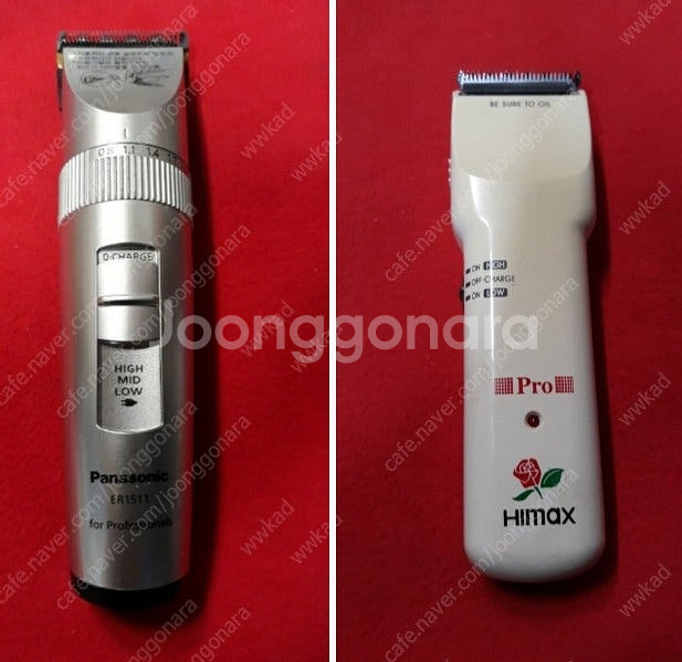 가격내림 오늘만)상태좋은 중고바리깡 2개와 빗 힙쳐 1...--1