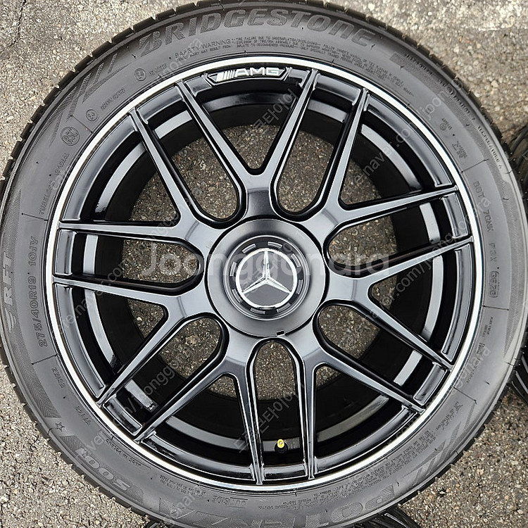 [판매] 벤츠 S63 AMG 퍼포먼스 스타일 19인치 휠타이어 세트 팝니다.--1