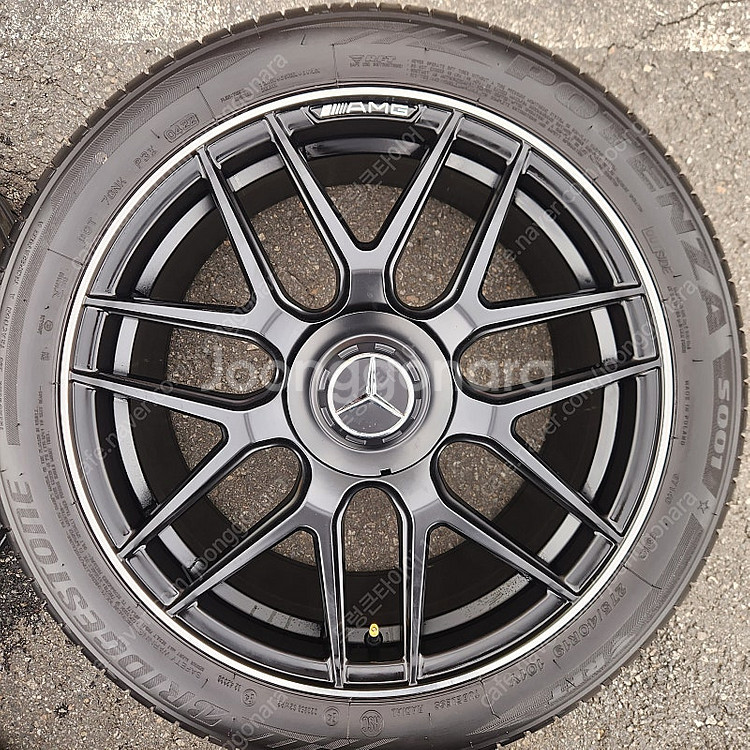 [판매] 벤츠 S63 AMG 퍼포먼스 스타일 19인치 휠타이어 세트 팝니다.--2