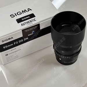 시그마 65mm f2 dg dn (소니용)