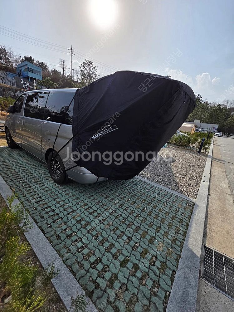 스타렉스 산들로 차박 꼬리텐트 후방텐트--0