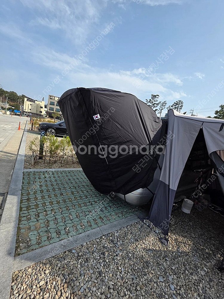 스타렉스 산들로 차박 꼬리텐트 후방텐트--1