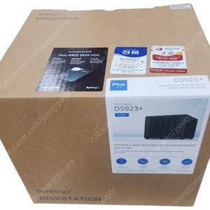 시놀로지 NAS DS923+ 미개봉 신품 판매합니다.