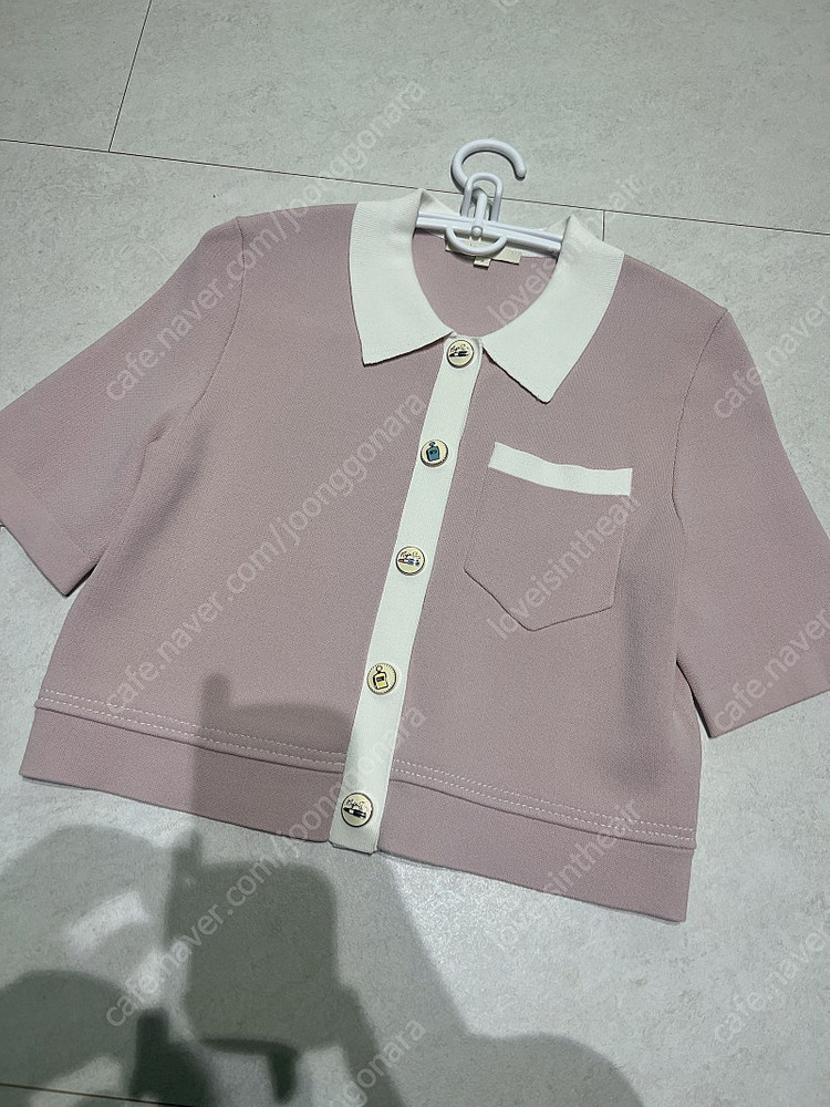 마쥬 크롭가디건 2 새상품(하트시그널 박지현 착용)--1