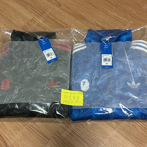 (S)아디다스 베이프 콜라보 트랙탑 파랑 검빨 새상품 판매합니다