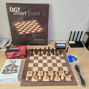 DGT 스마트 보드 세트 + DGT Pi 체스 컴퓨터