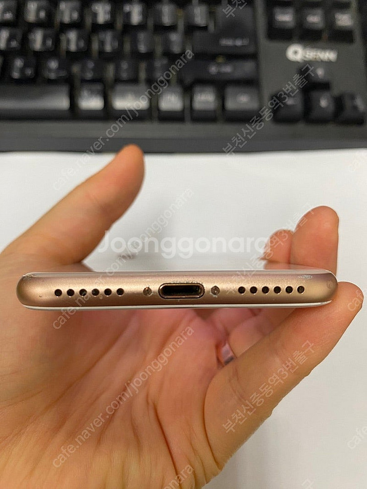 203275 아이폰8 로즈골드 액정+뒷면SS급 64GB...--6