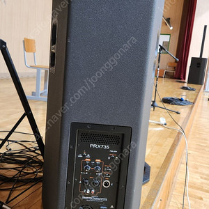 jbl 스피커 prx 735 2통 보유