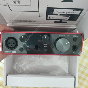 스칼렛솔로 3세대 오디오인터페이스