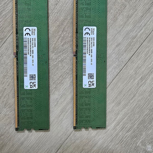 SK하이닉스 DDR5 5600 16GB A다이 2개 + 리드쿨 방열판 4팩