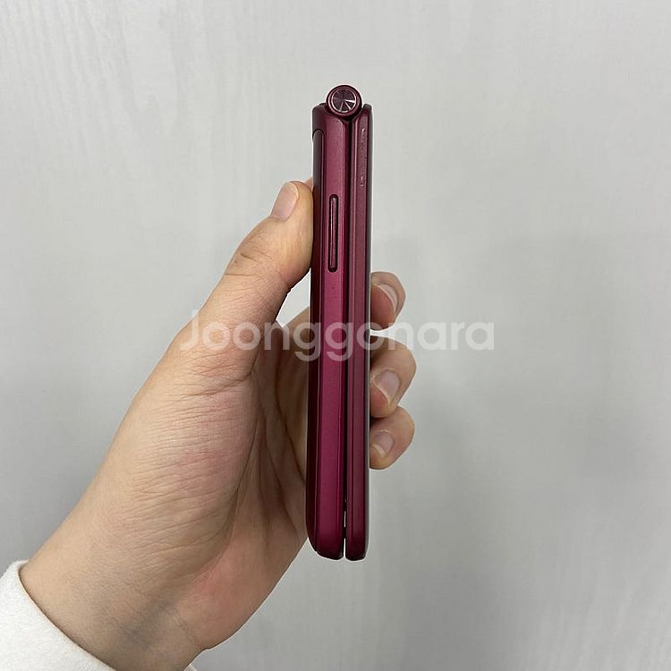 82153 갤럭시폴더2 스마트폰 레드 공기계 팝니다 5...--7