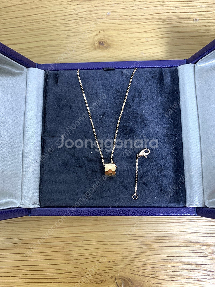 쇼메 비마이러브 비드쇼메 목걸이(스몰 로즈골드)+14k...--6