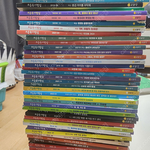 초등 독서평설(19~23)/ 덤책(위즈키즈/과학동아 등) 착불 4만