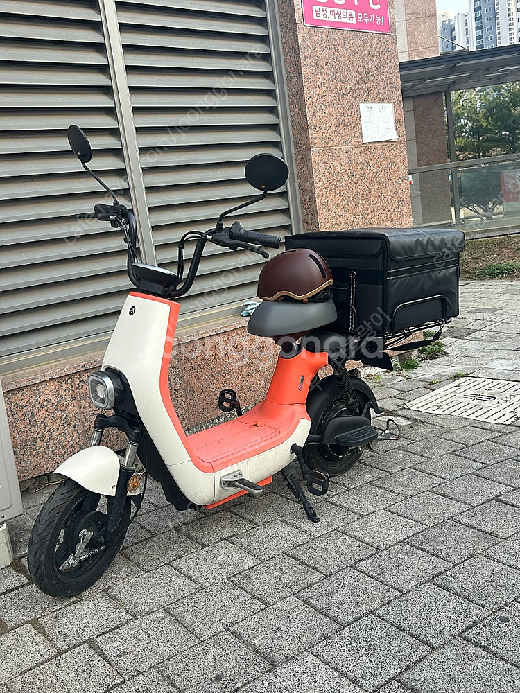 전기자전거 전동스쿠터 배달용 아이마 D350 팔아요(4...--0