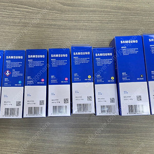 삼성 정품 잉크 INK-K610,C610,M610,Y610 4색 _ 2세트 일괄판매