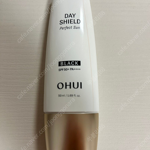 오휘 데이쉴드 퍼펙트 선 블랙 SPF50+ PA++++