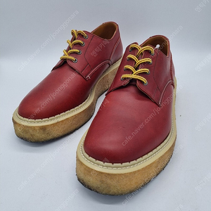 꼼데가르송 간류 크레페솔 더비 슈즈 레드 브라운 (L) 남성 275~280mm