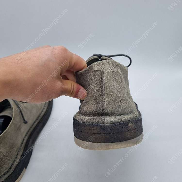 마르셀 스웨이드 더비 슈즈 그레이 남성 270~275mm 이미지