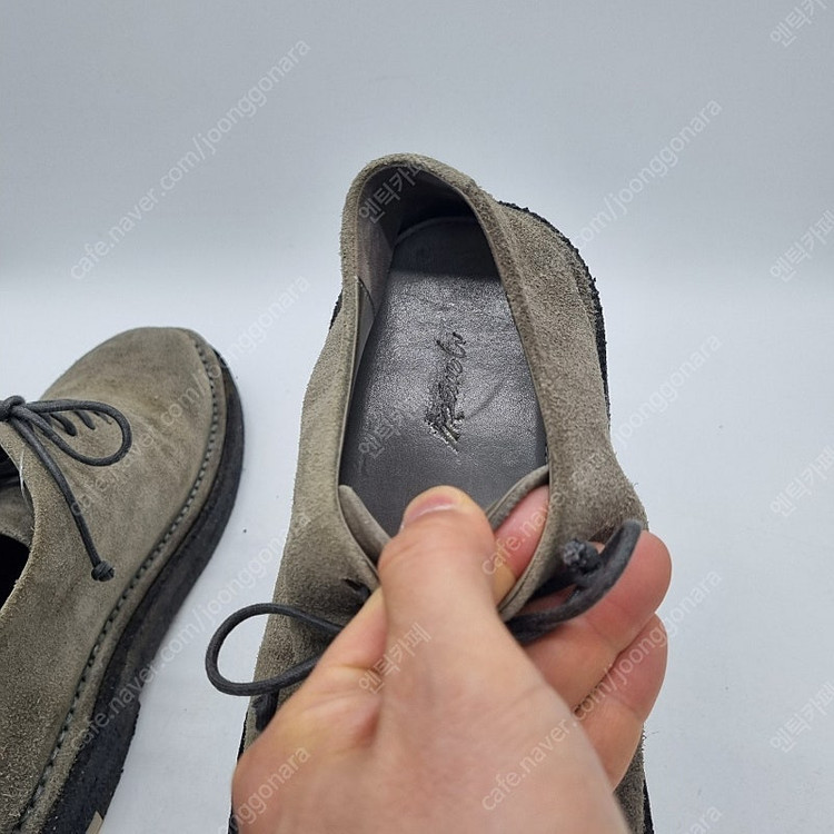 마르셀 스웨이드 더비 슈즈 그레이 남성 270~275mm 이미지