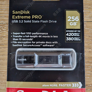 Sandisk Extreme Pro CZ880 256GB팝니다.