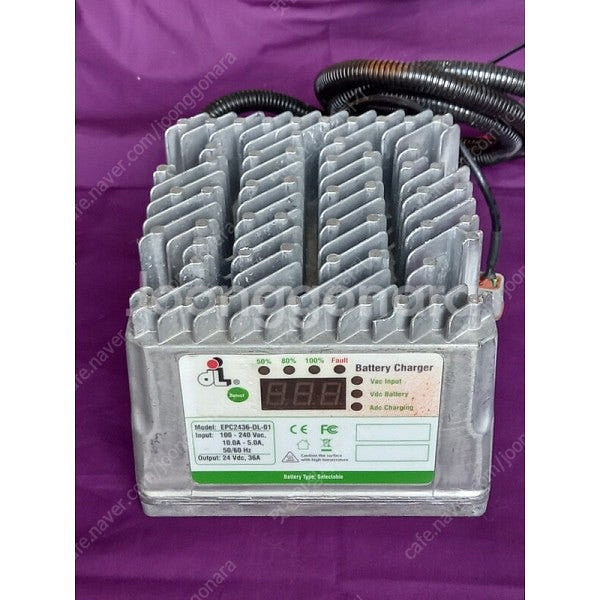 Dingli EPC2436 고소작업대 배터리충전기 DC...--0