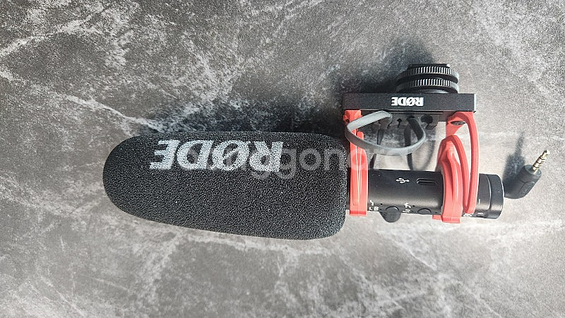 Rode VideoMic 샷건 콘덴서 마이크 팝니다 영...--1