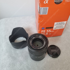 소니 55mm f1.8 자이스 렌즈