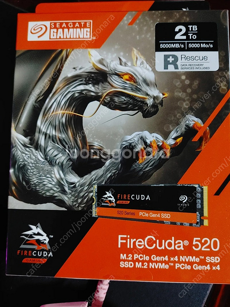 Firecuda 파이어쿠다 520 M.2 NVMe 2T...--0