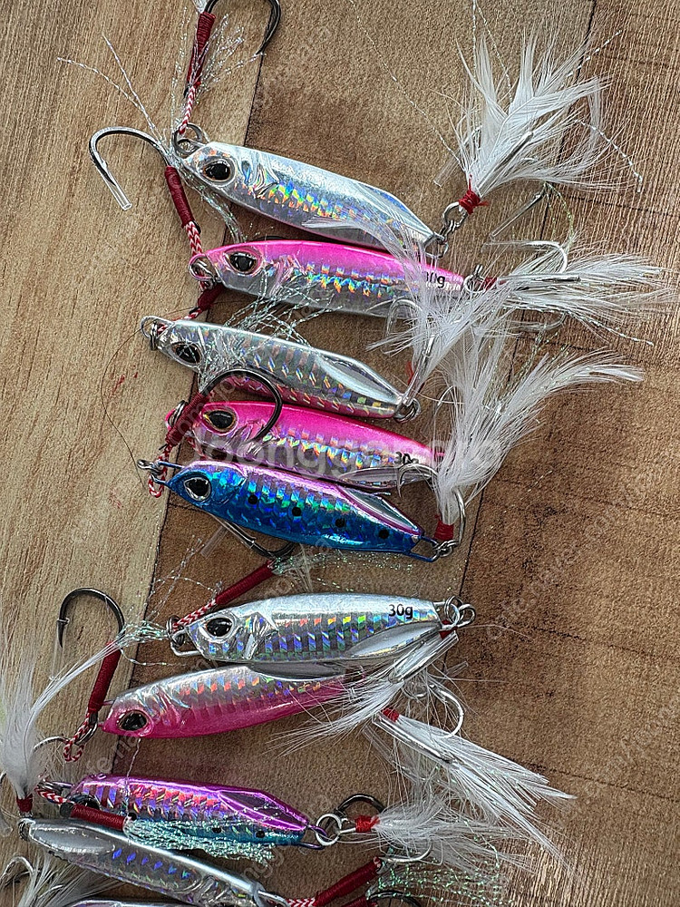 30g,40g 메탈지그 팝이다.--2